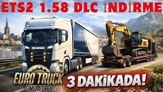 ETS 2 1.58 DLC DOWNLOAD AND GAMEPLAY! 🔥 I TRIED IT IN 3 MINUTES