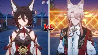 Jiaoqiu VS Tingyun | Gameplay Comparison Side By Side