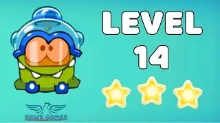 Cut The Rope: Time Travel - Level 11-14 [The Future] 3 Stars Walkthrough