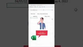 Fixing date settings in excel
