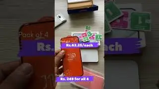 🔥 Tempered Glass for iPhone 15 at Jaw-Dropping Prices Online!!