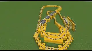 Minecraft Bedrock Rollercoaster test