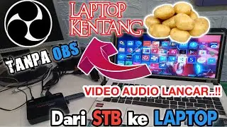 MOST UPDATED HDMI VIDEO CAPTURE SETTINGS FROM STB TO LAPTOP || WITHOUT OBS STUDIO