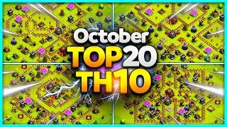 Best CRAZY TH10 WAR/TROPHY Base Link 2024 (Top20) Clash of Clans - Town Hall 10 War Base LINK