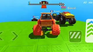 Monster Truck Stunt - Car Game ❗→ Part - 39❗
