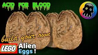 Build your own LEGO Alien Egg (Acid for Blood - Part 1)