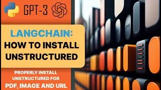 How to install Unstructured for Langchain Document loaders. Langchain Unstructured tutorial