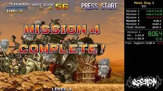 Metal Slug 2 Turbo@18MHz (Arcade) 1CC speedrun in 18:55