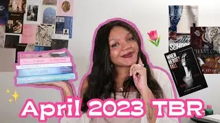 APRIL 2023 TBR✨☁️ BOOKS I AM CURRENTLY READING 💌