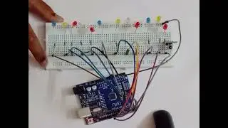 Arduino UNO LED Project with 5 Effects