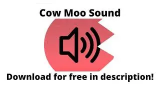 Cow Moo Sound Effect
