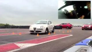 Alfa Romeo Stunt Day -  How to do a Handbrake Turn