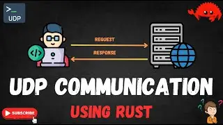 UDP Communication using RUST | UDP Protocol | Step by Step