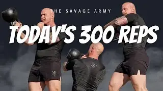 THIS IS HOW I TRAIN | TODAY'S 300 REPS‼️