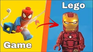 I made LEGO GAMES in REAL LIFE
