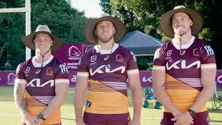 Longest Cast Challenge with the Brisbane Broncos!