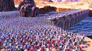 CAN 300 GOLDEN KNIGHTS STOP 3000 FOOTMAN - Ultimate Epic Battle Simulator - UEBS