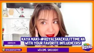 Level up ang KULIT every Saturday sa Royal Snackada Room!