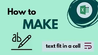 👉 How to fit text in a cell in Excel