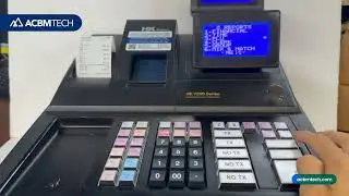 Print out your Z reports on your HK Systems HK-7215 cash register. #nyc #business #tutorial