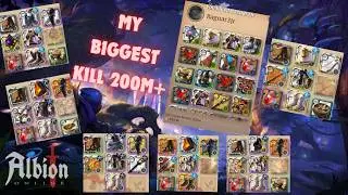MY BIGGEST KILL! 146M! *MULTIPLE 8.4 AND 8.3 KILLS* (Albion Online PvP)