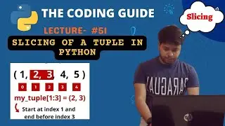 Slicing Of A Tuple In Python | Tuple Operations | Python Tutorials For Beginners