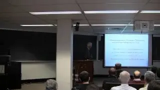 Gilbert Walter - February Fourier Talks 2014