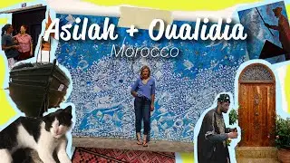 Road Trip on the Moroccan Seaside 💙 I Asilah + Oualidia (Vlog)