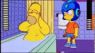 Mega Man 2 Battle but its the Simpsons...