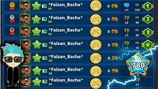 8 Ball Pool - Playing Emerald League 0 Winning Level 780 - LIVE Gameplay