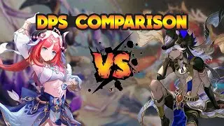 Nilou vs Cyno DPS Comparison || Genshin Impact