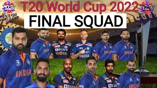 ICC T20 World Cup 2022 |Team India Squad 2022 |India T20 World Cup 2022|