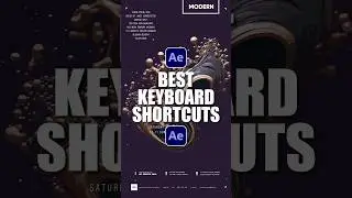 Top 5 Keyboard Shortcuts in After Effects 