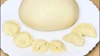 «СУПЕР ВКУСНОЕ МОЛОЧНОЕ ТЕСТО ДЛЯ ПЕЛЬМЕНЕЙ И ВАРЕНИКОВ»  Тесто отлично ведет себя после заморозки.