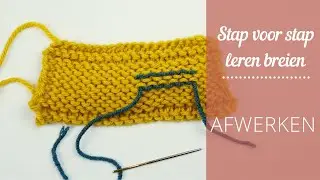 Je draad wegwerken in breiwerk // Je breiwerk netjes afwerken