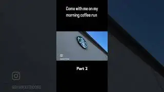 Morning coffee run, part 2. #coffeerun #starbucks #walk #nature