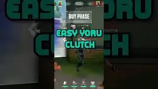 Easy Yoru Clutch 3K | Valorant Highlights | #valorant #valoranthighlights #yoruvalorant