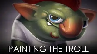 Painting the Cartoon Troll