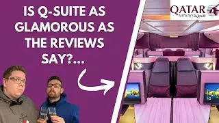 Qatar Airways Q Suite Brisbane - Doha Flight Review