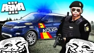 EL MAGO POL SE HACE POLICIA Y TROLLEA A MEDIO SERVIDOR DE ARMA 3