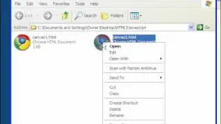 HTML5 Javascript Lesson 7 Intro to Canvas Element