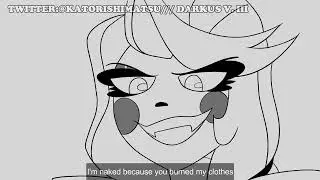 Charlie an insatiable succubus ( Hazbin Hotel Animation / Charlastor )