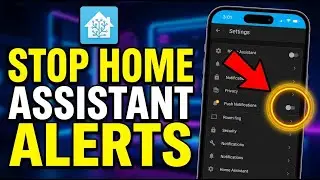 How to disable Home Assistant mobile push notifications - Quick Tutorial