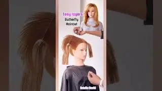 #butterfly #hairstyle #haircut #volume and movement