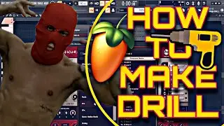 DRILL Beats In FL STUDIO • Rhythm | Beginners FL Studio Tutorial