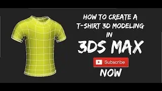 T-Shirt Modeling Design in 3ds max TutorialBy Triple-D Arts