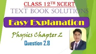 N2.8 ||Class 12 Physics Ncert Solutions || Question 2.8 Capacitance of a capacitor