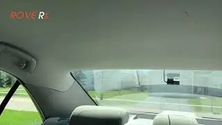 Where to mount Rear Cam and Where to Hide Cable for ROVE R3 Dash Cam