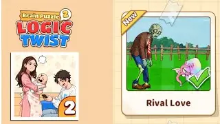 Brain Puzzle 2: Logic Twist Level 96 | rival love Gameplay