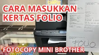 CARA MASUKKAN KERTAS FOLIO L2540DW